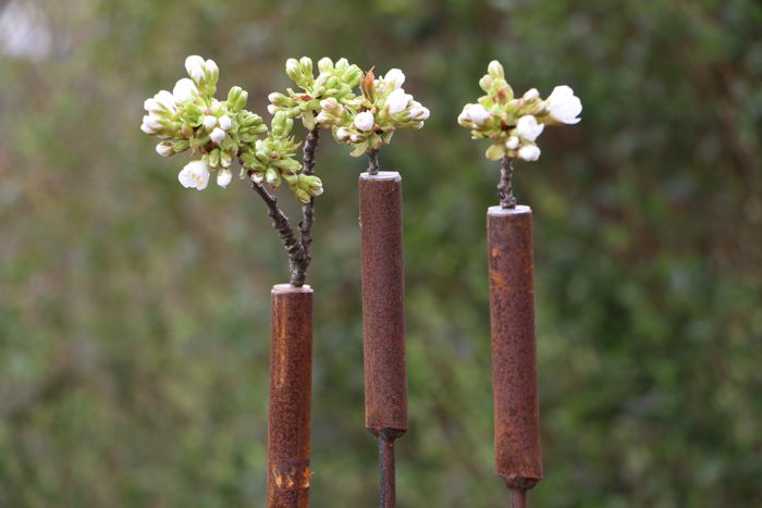 Outdoorvase "Gartenstecker" 3er Set, Gartenstecker, Gartenvase, Hortensienstecker, Eisendeko, Rostdeko, Gärtnergeschenk Outdoorvase "Gartenstecker" 3er Set, Gartenstecker, Gartenvase, Hortensienstecker, Eisendeko, Rostdeko, Gärtnergeschenk