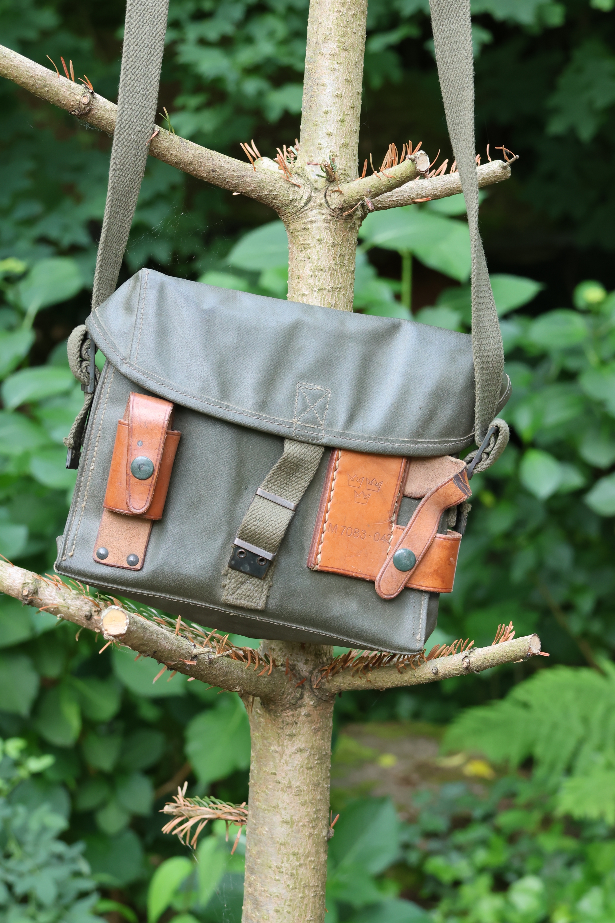 Schwedische Werkzeugtasche, Gärtnertasche, Vintage Tasche