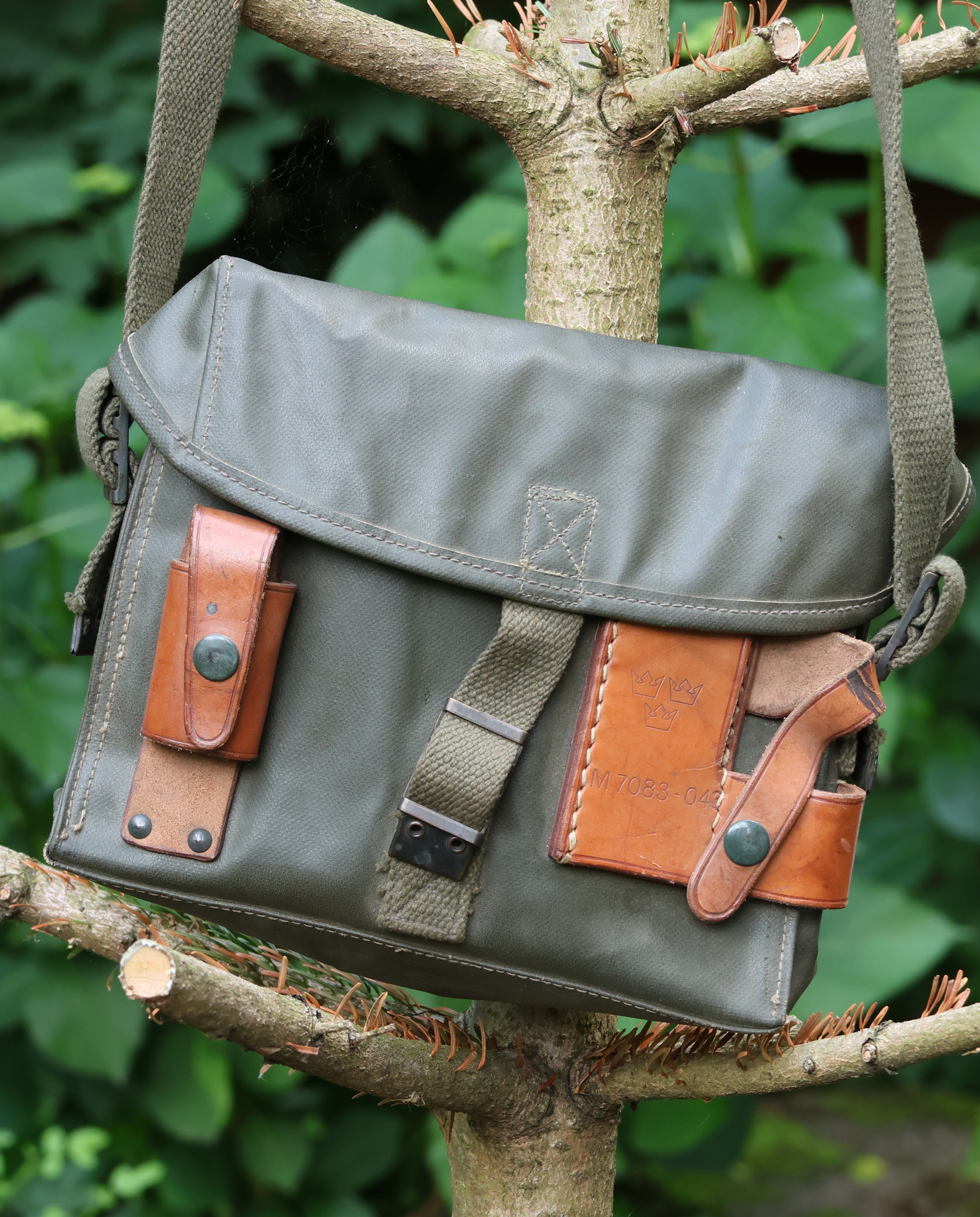 Schwedische Werkzeugtasche, Gärtnertasche, Vintage Tasche